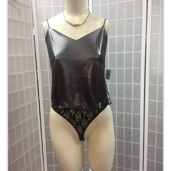 Intimately-Free People,bodysuit,black,new,sizeS.: - Picture 2 of 11
